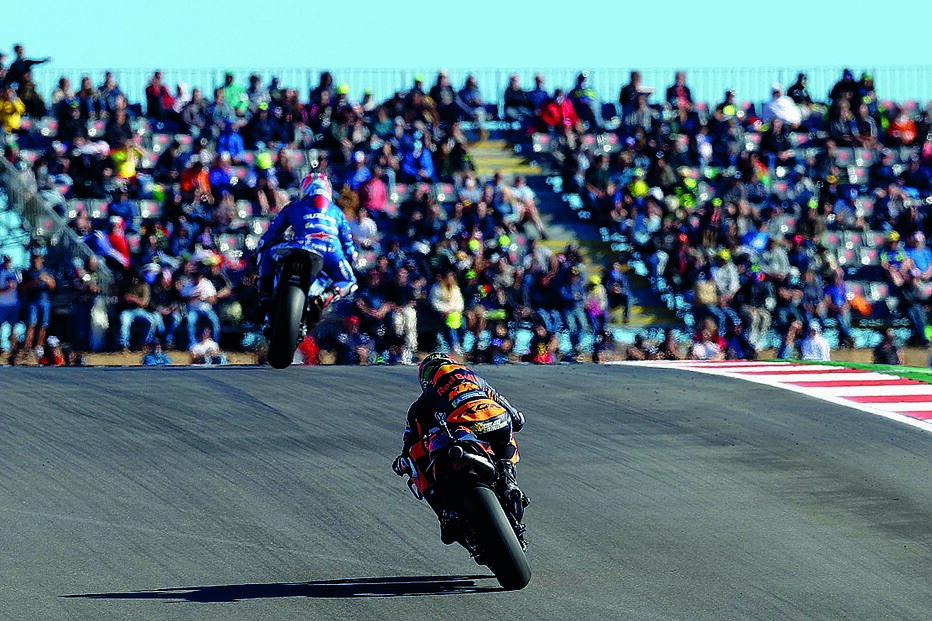 Miguel Oliveira no Moto GP do Algarve