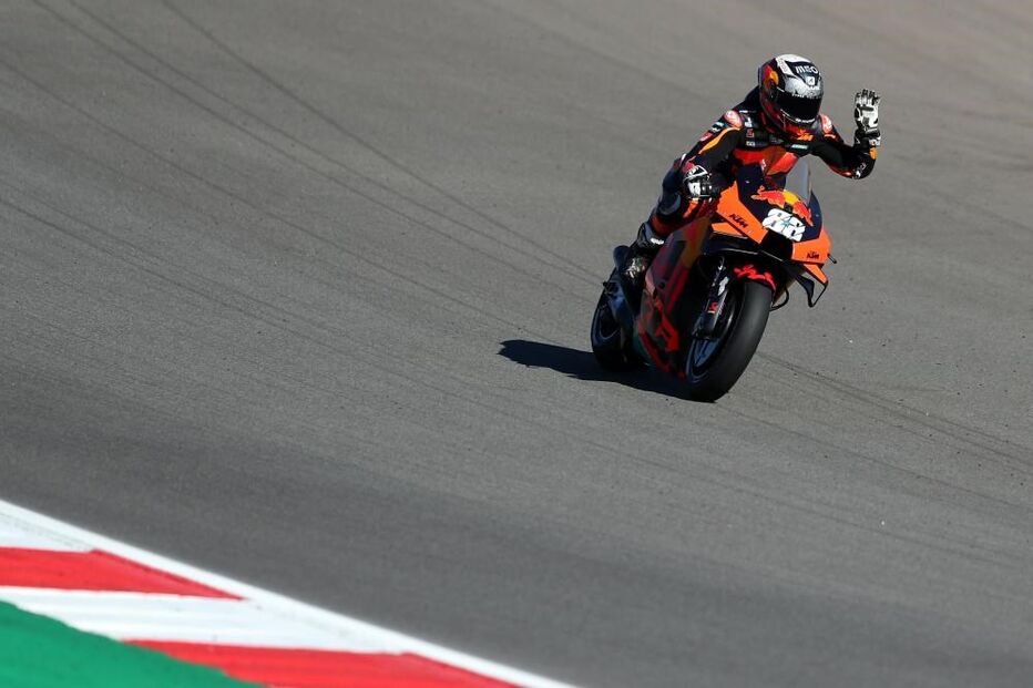 Miguel Oliveira no Moto GP do Algarve