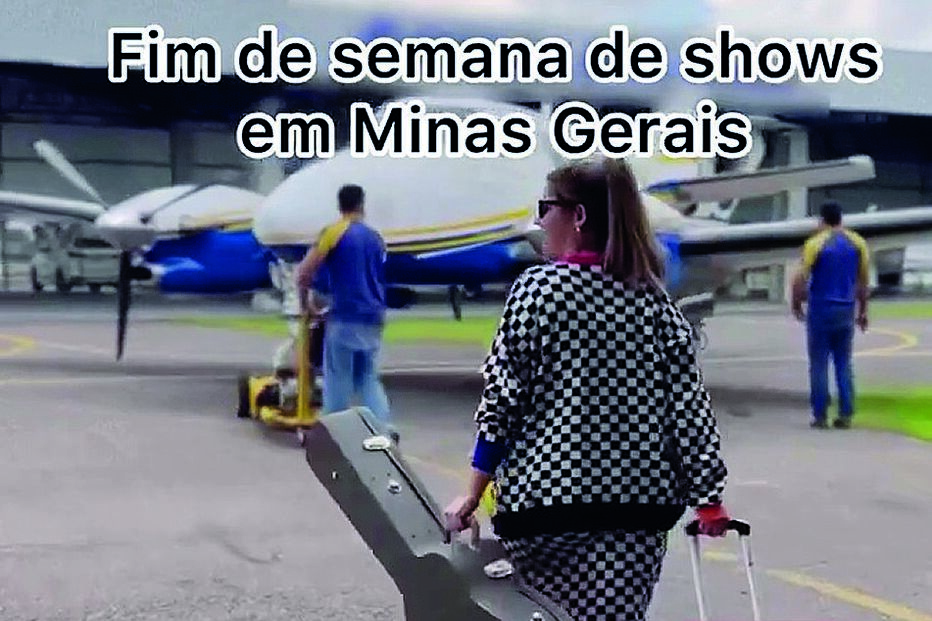 São as últimas imagens de Marília Mendonça com vida: a caminho do avião e no interior da aeronave, que se despenhou 