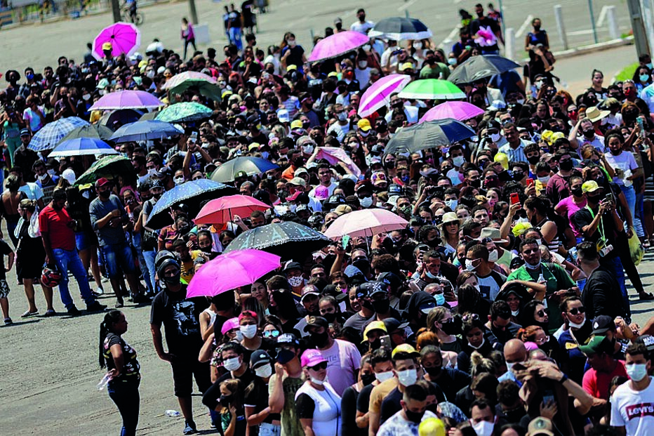 velório, mar de gente, marília mendonça
