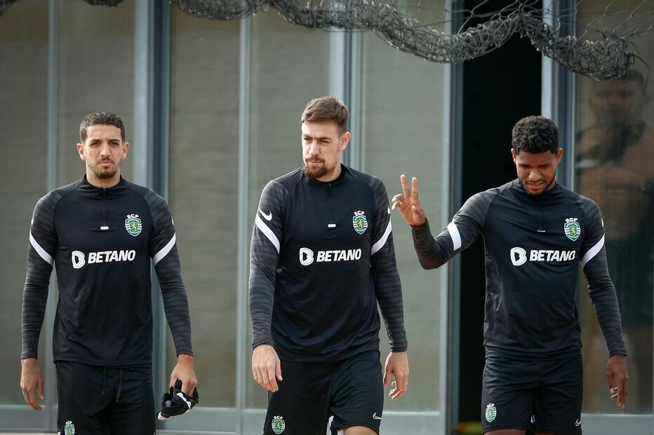 Coates, treino, sporting