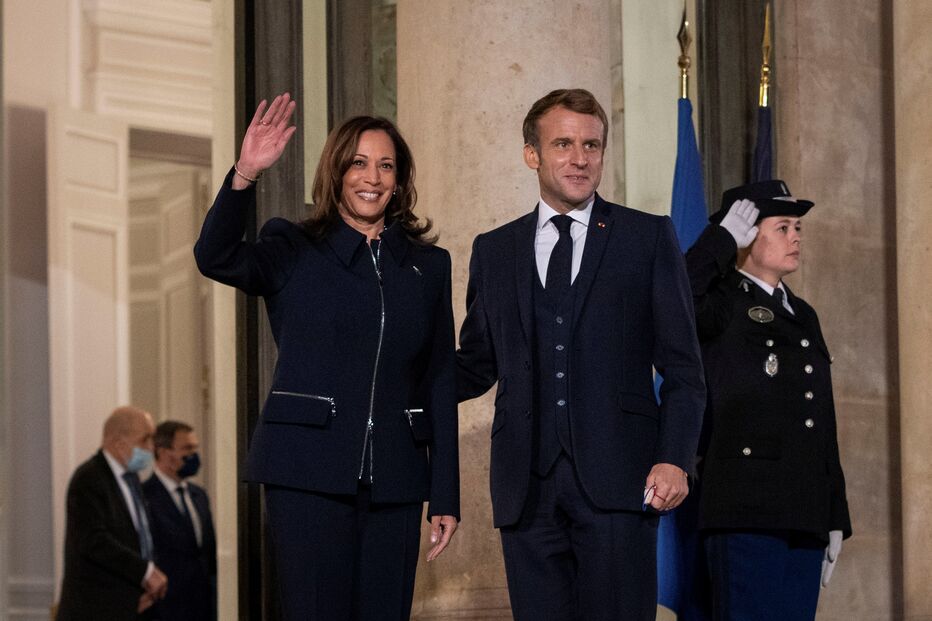 Kamala e Macron