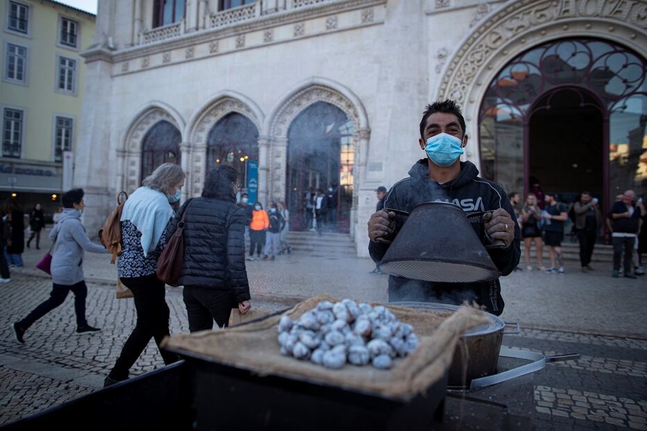 castanhas, são martinho