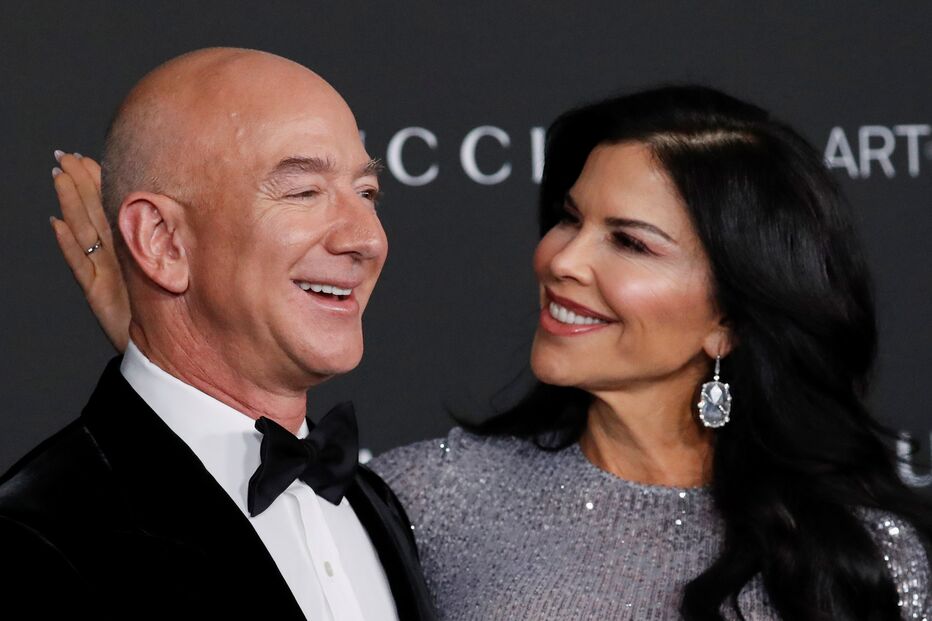 Lauren Sanchez e Jeff Bezos