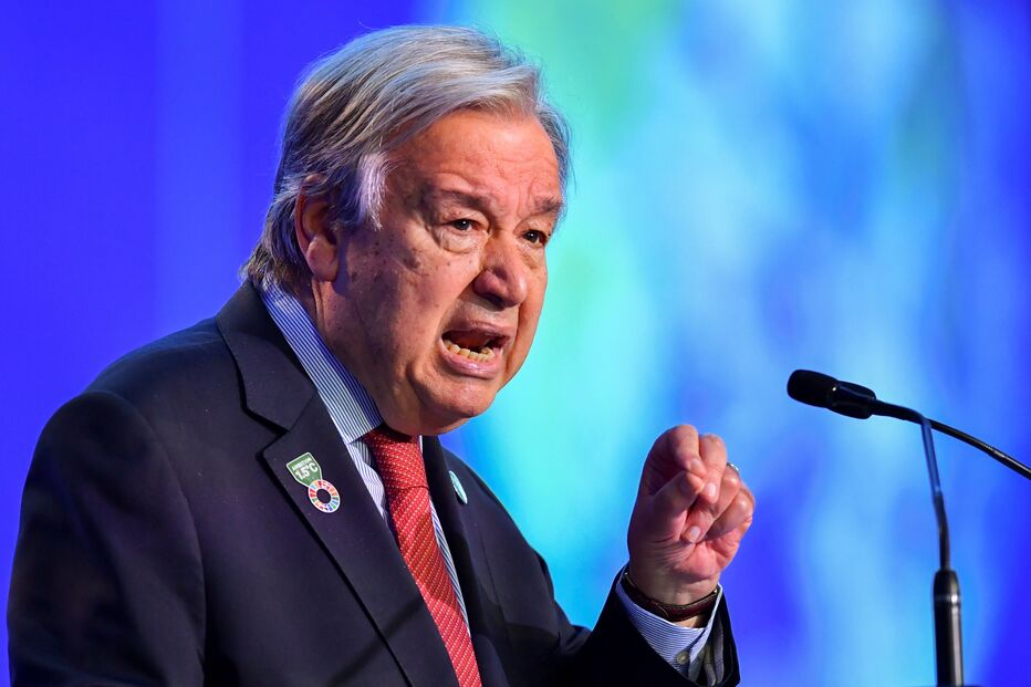 António Guterres na COP26
