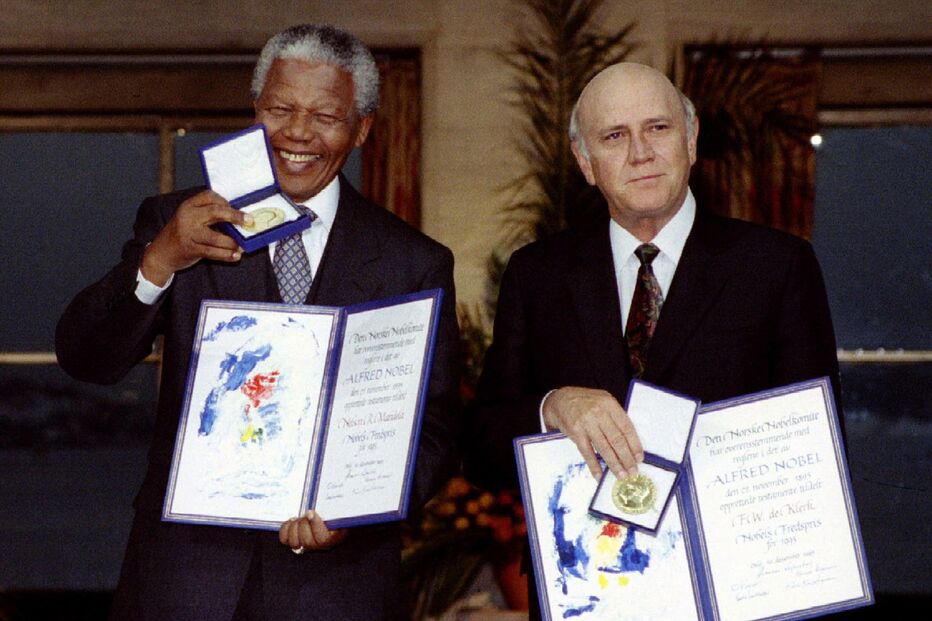 Frederik de Klerk, Nelson Mandela