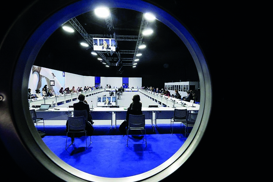 delegados, cimeira, COP26