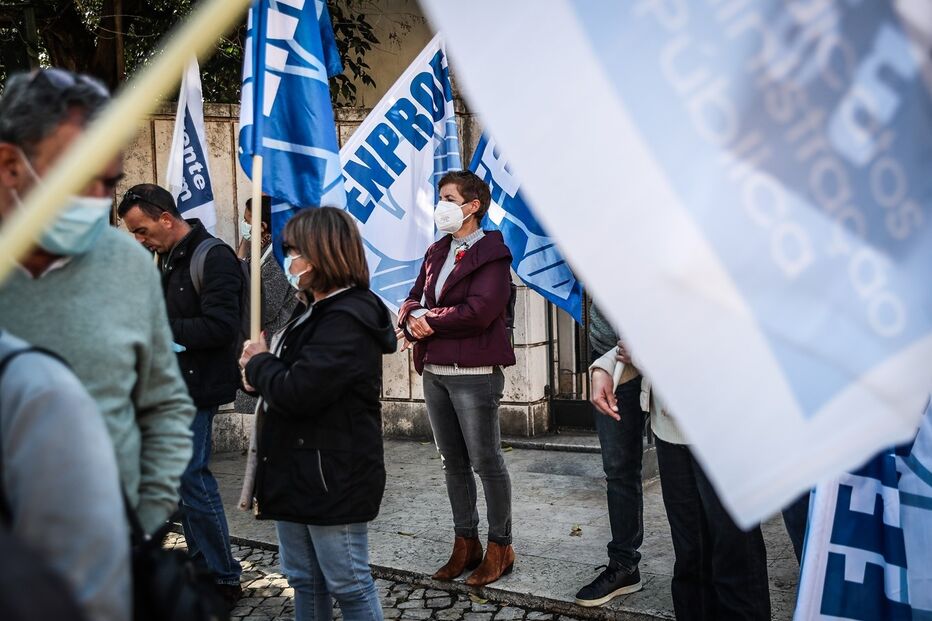 Fenprof, protesto, greve