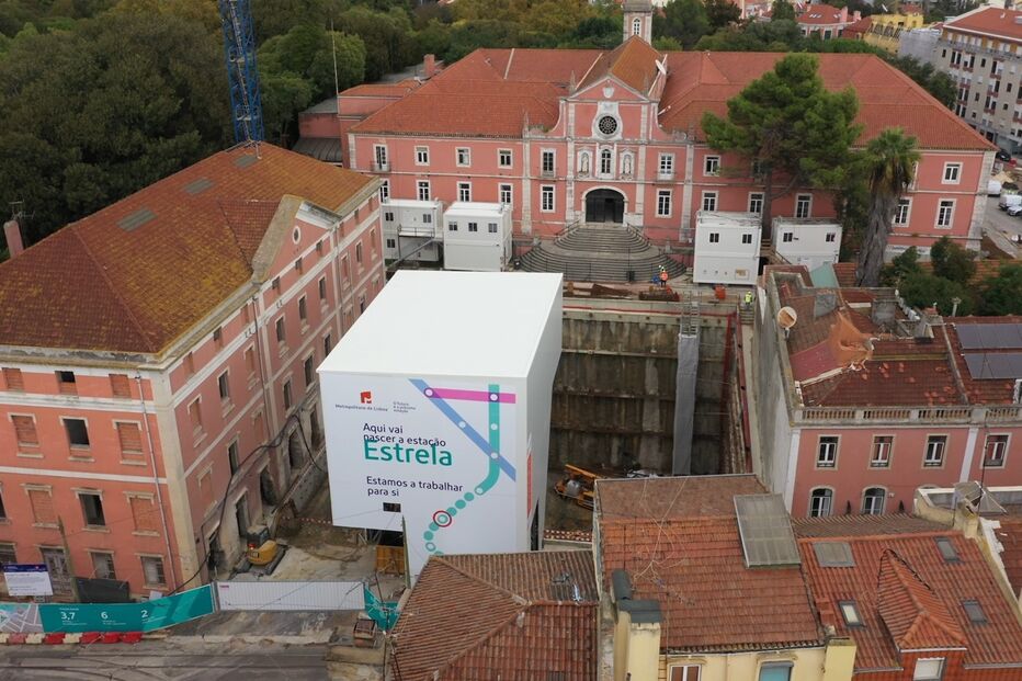 metro, linha circular, estrela, obras