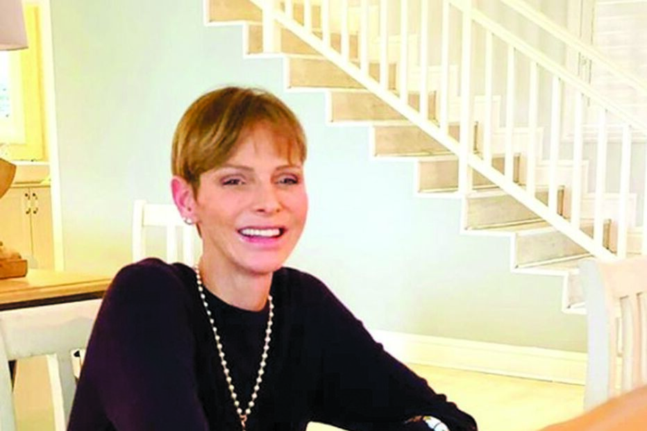 Charlene voltou a casa depois de seis meses na África do Sul 