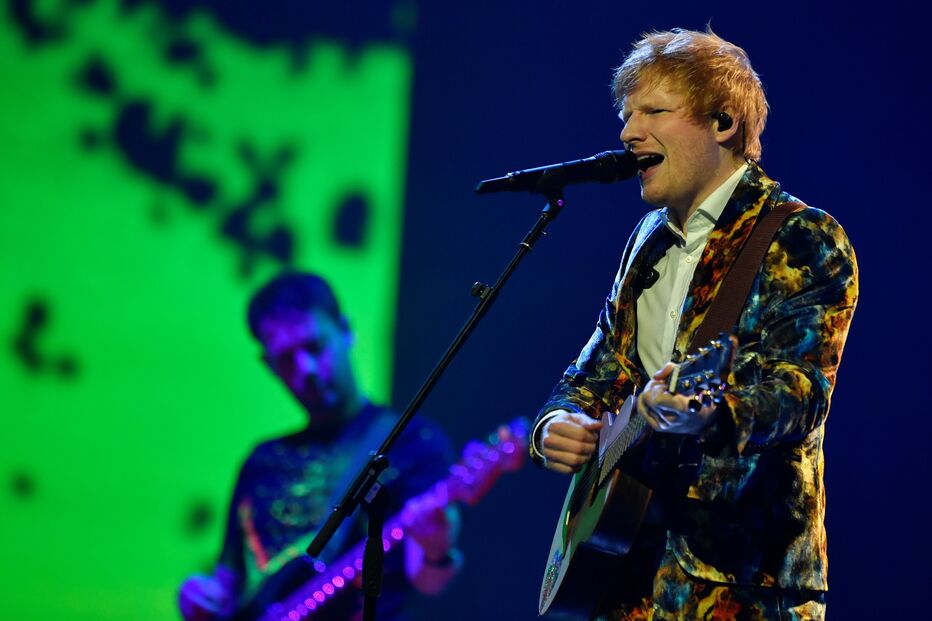 Ed Sheeran nos MTV EMAS