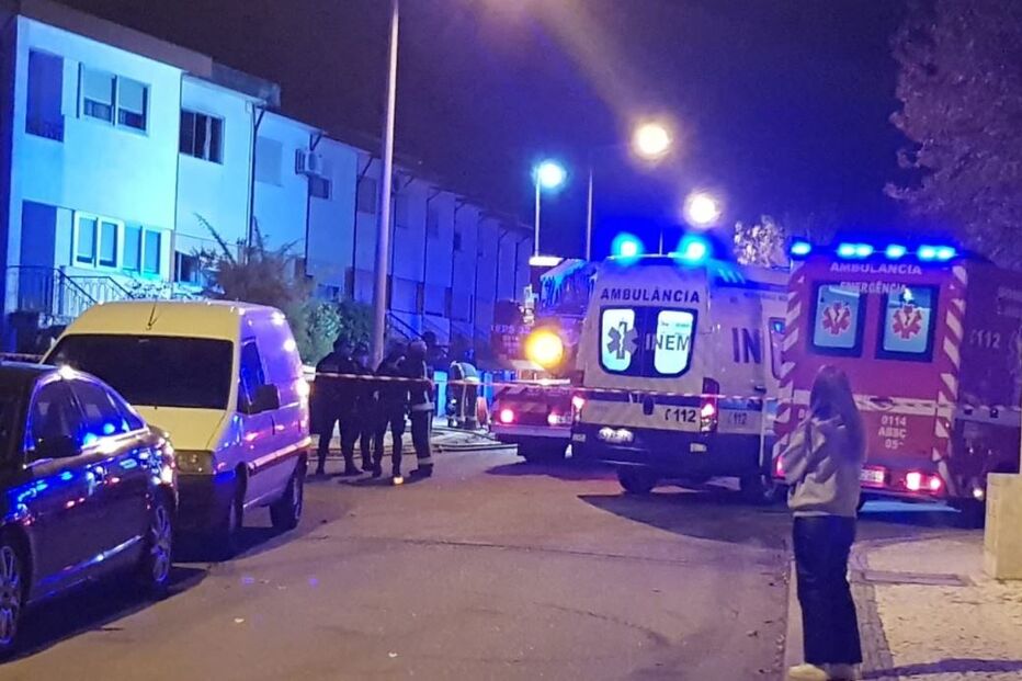 Incêndio em habitação faz dois feridos em São João da Madeira