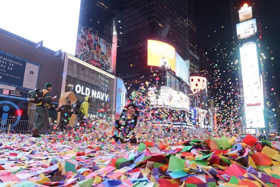 Festa de Ano Novo na Times Square