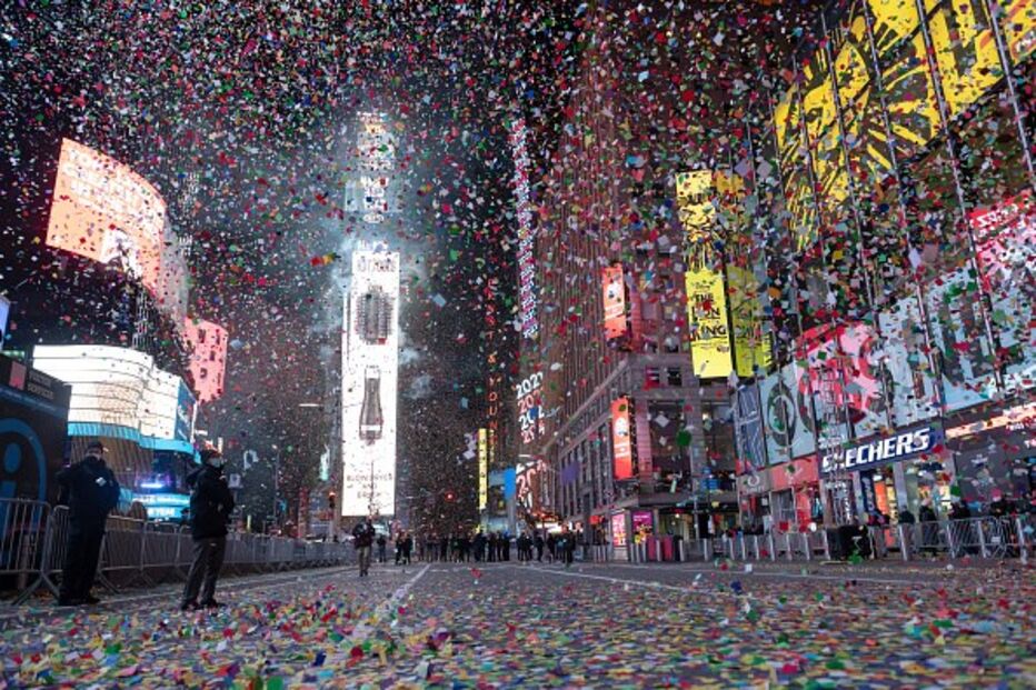 Festa de Ano Novo na Times Square
