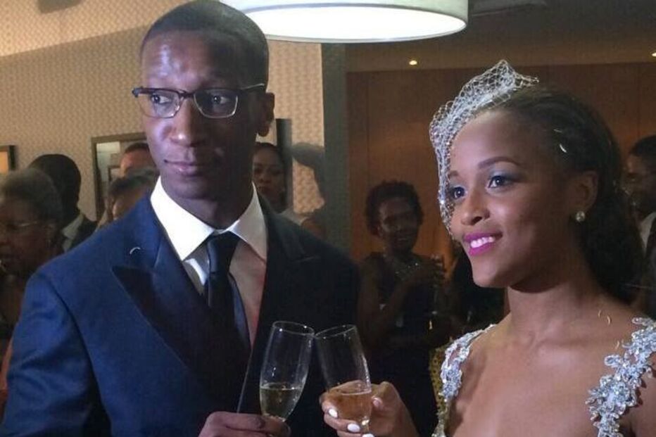 Bornito de Sousa, vice-presidente de Angola, no casamento na filha, Naulila Diogo Graça