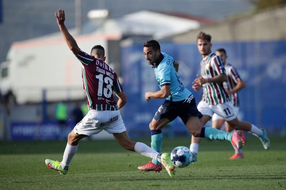 Kiko Bondoso em ação na partida