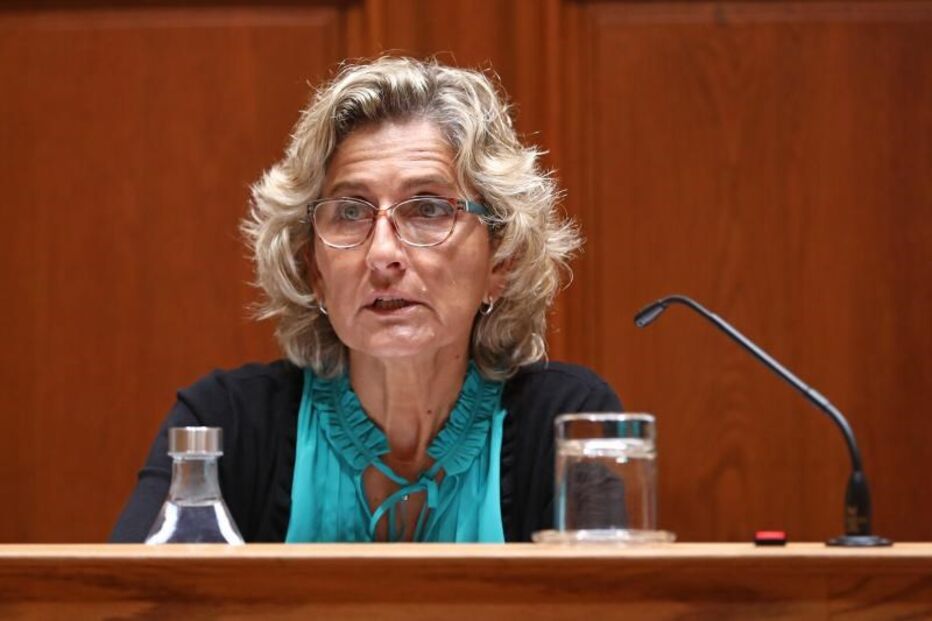 A ministra da Coesão Territorial, Ana Abrunhosa