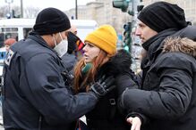 Protesto em Berlim, Alemanha