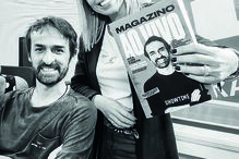 Joana Cruz e o DJ Magazino 