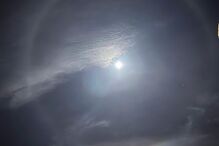 Georgina rendida à lua cheia em Lisboa 