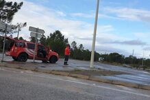 Vento forte em Salvaterra de Magos