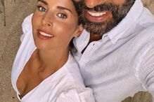 Catarina Gouveia com marido