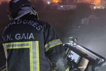 Forte chuva provoca deslizamento de terras em Vila Nova de Gaia