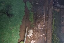 Forte chuva provoca deslizamento de terras em Vila Nova de Gaia