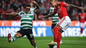 Sporting vence dérbi na Luz com golos de Sarabia, Paulinho e Matheus Nunes