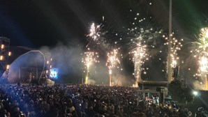 Leiria festeja passagem de ano apenas com fogo de artifício