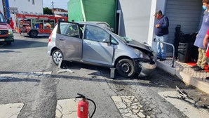 Idosa de 88 anos atropela motorista de camião em Sintra