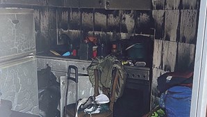 Mãe e filho de três anos ficam desalojados após incêndio em Matosinhos 
