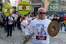 Protesto em outubro em Viana do Castelo: populações contestam exploração