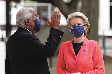 António Costa com Ursula von der Leyen