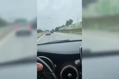 Dois despistes seguidos provocam um ferido grave na EN396 em Almancil