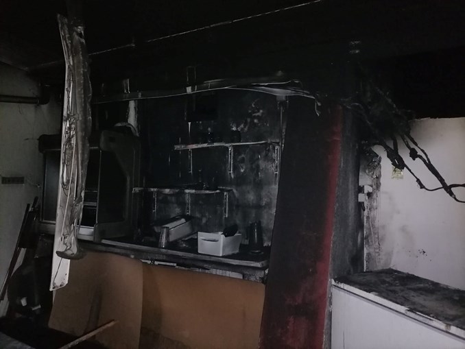 Incêndio provoca danos na sede do União de Santiago do Cacém