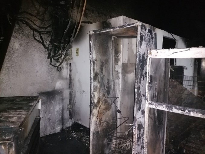 Incêndio provoca danos na sede do União de Santiago do Cacém