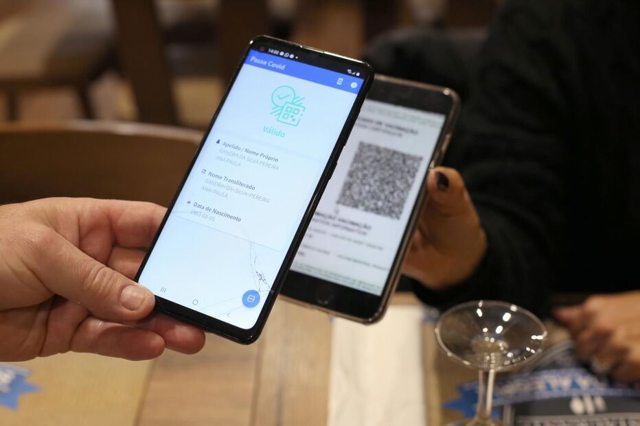 Certificado digital da Covid-19