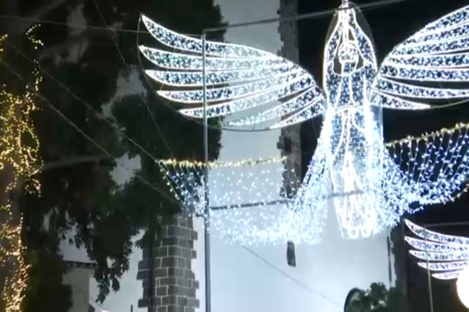 Luzes de Natal na Madeira