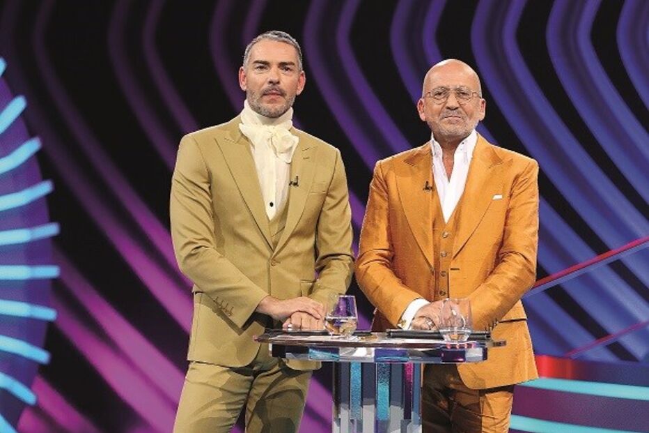 Cláudio Ramos e Manuel Luís Goucha 