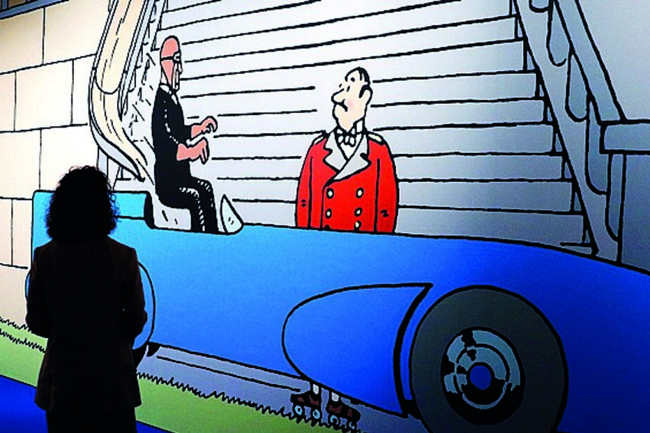 Exposição do Tintin na Gulbenkian