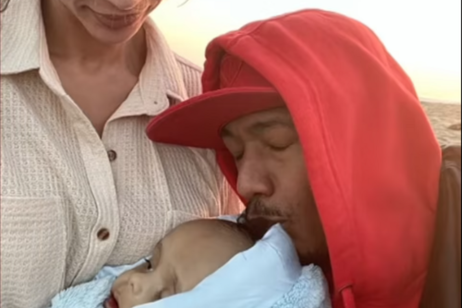 Nick Cannon com o filho, Zen