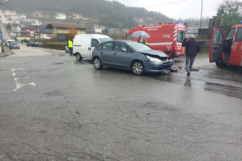 Acidente em Santa Maria da Feira