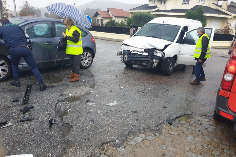 Acidente em Santa Maria da Feira