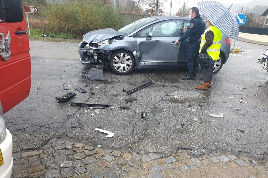 Acidente em Santa Maria da Feira