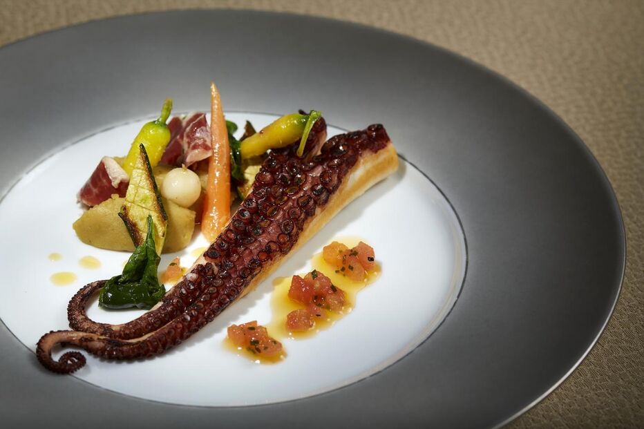 Sugestão de polvo pelo chef Rui Silvestre