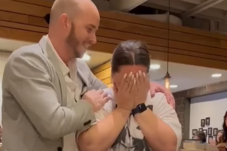 Ryan chorou quando lhe foi entregue a gorjeta milionária