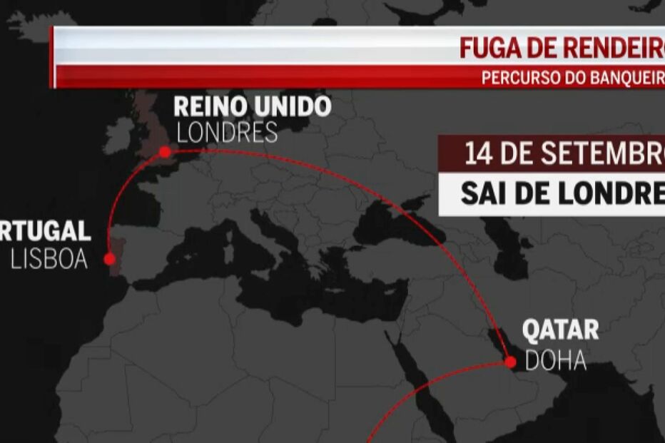 Passo a passo: o percurso da fuga de Rendeiro até chegar à África do Sul