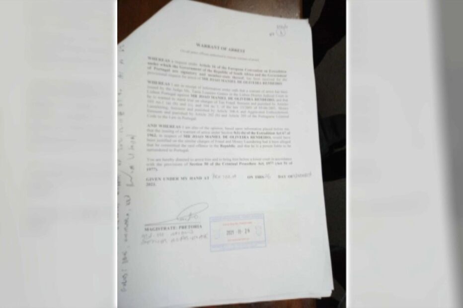 CM teve acesso ao mandado de detenção de João Rendeiro