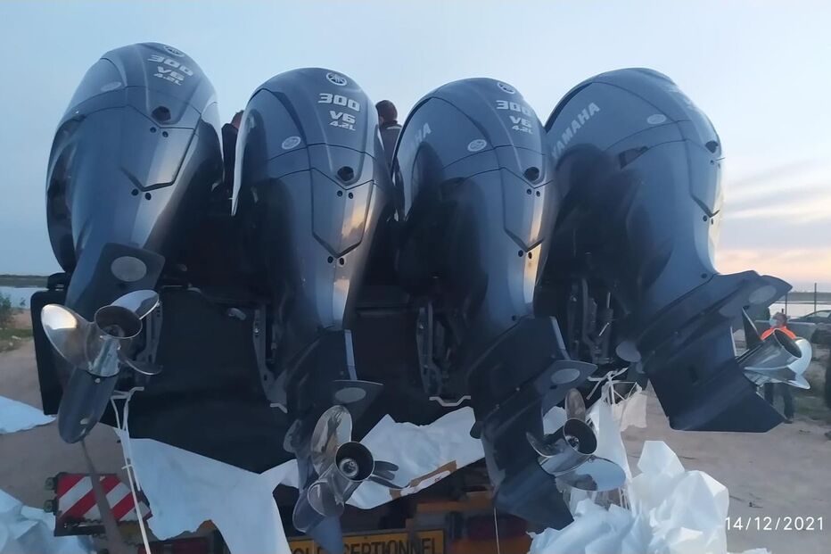 GNR apreende potente lancha rápida que pertencerá a rede de tráfico de droga